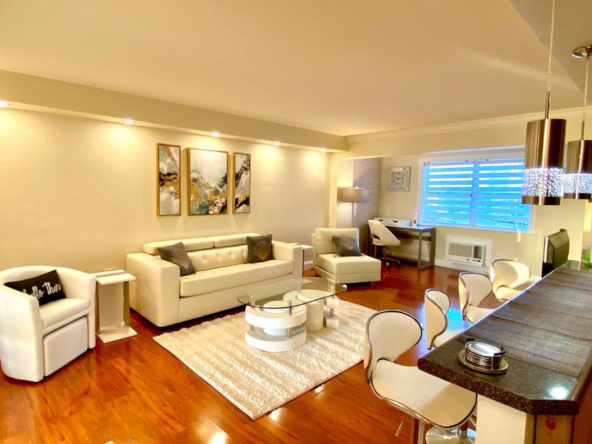 Deluxe Waterfront One Bedroom Apartment With Miami Skyline View, Free Parking 5 Mins Drive To Майами-Бич Экстерьер фото