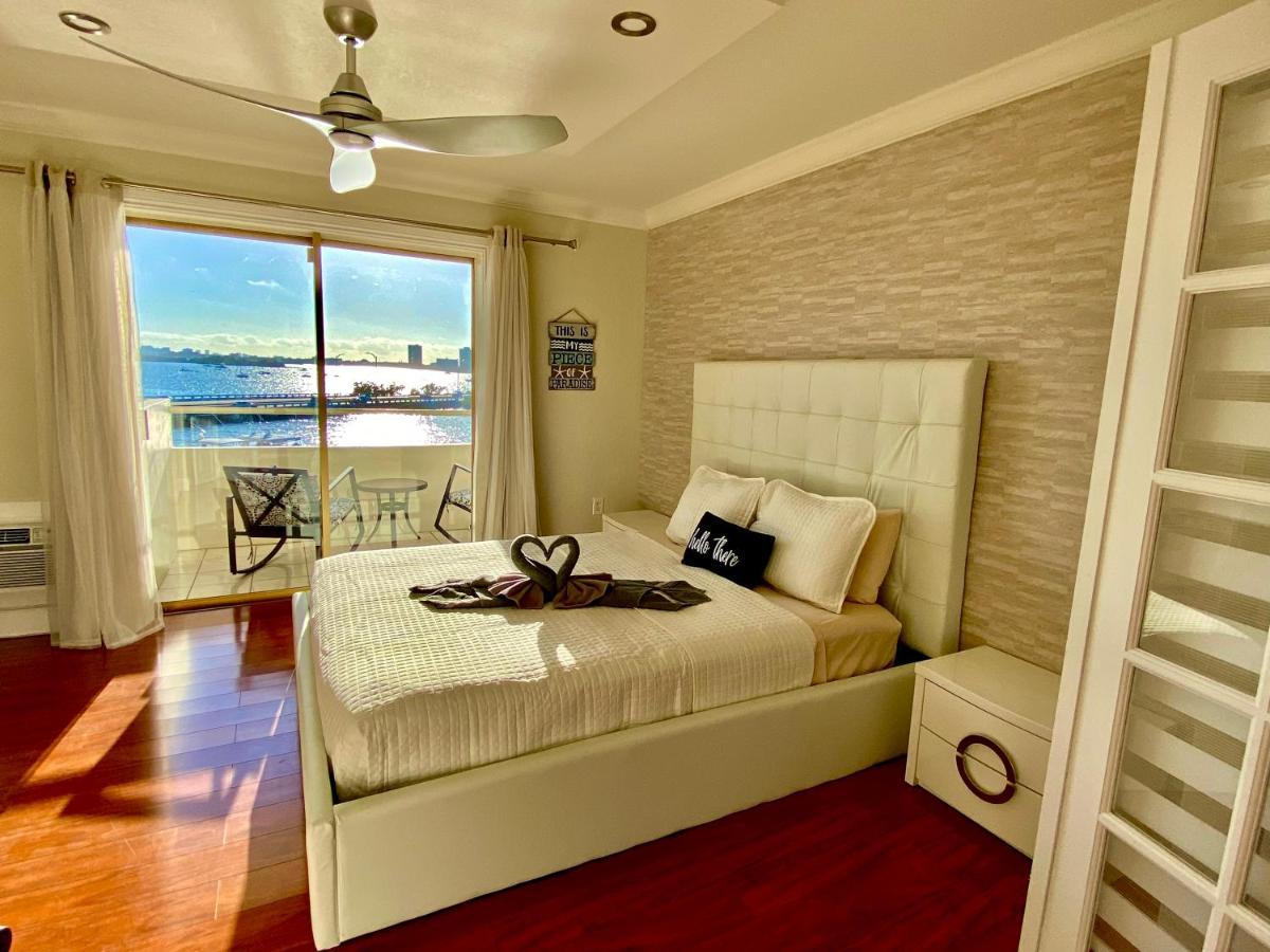 Deluxe Waterfront One Bedroom Apartment With Miami Skyline View, Free Parking 5 Mins Drive To Майами-Бич Экстерьер фото