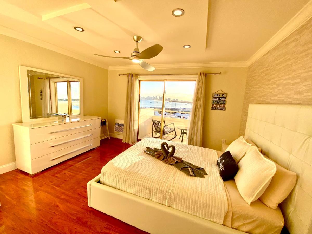 Deluxe Waterfront One Bedroom Apartment With Miami Skyline View, Free Parking 5 Mins Drive To Майами-Бич Экстерьер фото