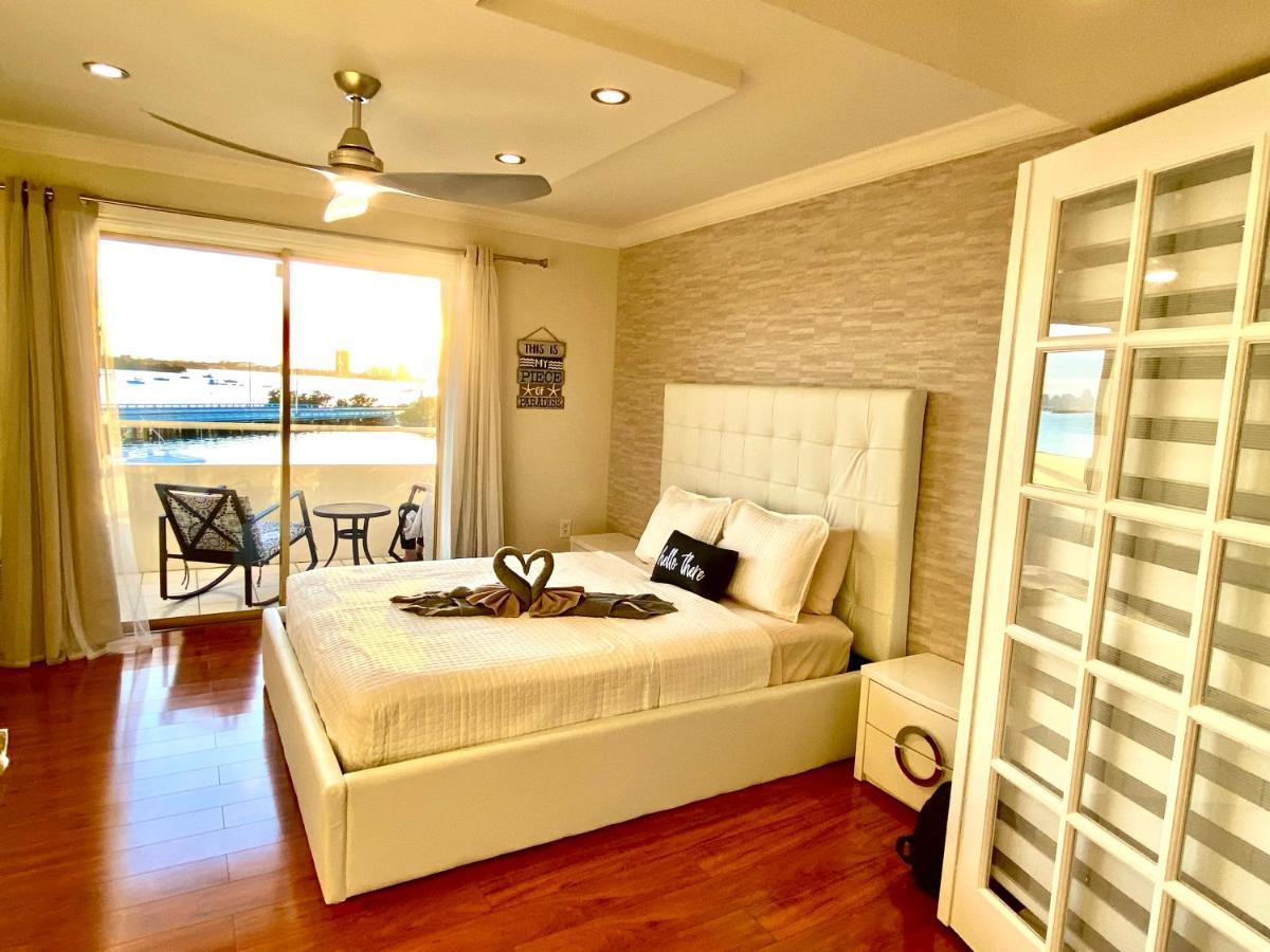 Deluxe Waterfront One Bedroom Apartment With Miami Skyline View, Free Parking 5 Mins Drive To Майами-Бич Экстерьер фото